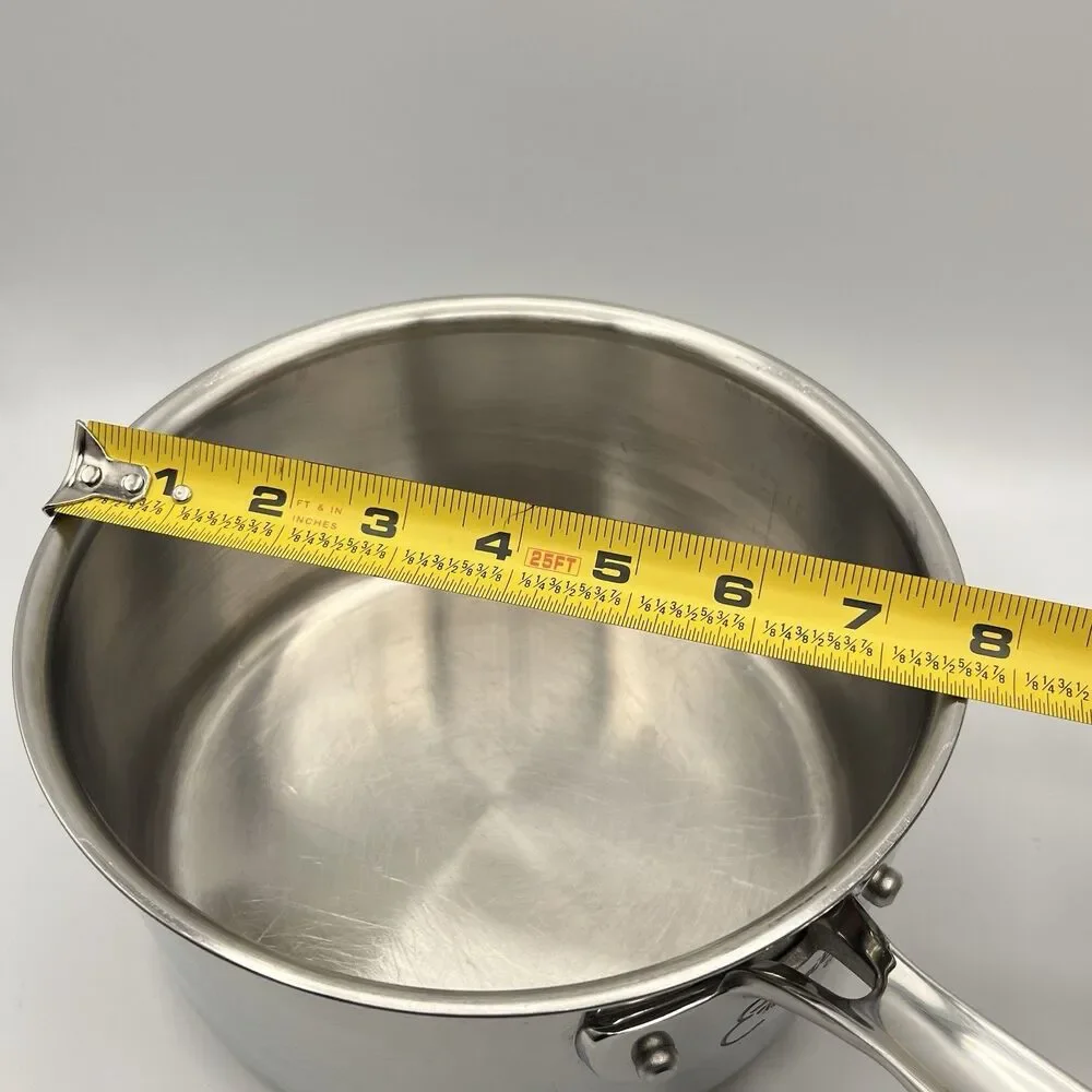 Emeril Lagasse 2 Qt Saucepan Copper Core Stainless Steel All Clad NO LID
